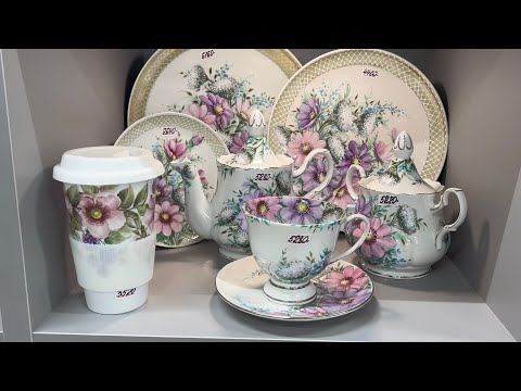Видео: Цветная Гжель Непривычная // Арт Салон