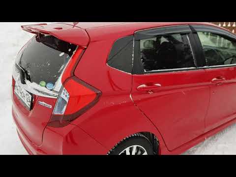 Видео: Honda Fit Hybrid зимой