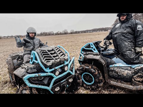 Видео: ТОПИМ НОВЫЕ КВАДРОЦИКЛЫ В ГЛУБОКИХ БРОДАХ. CFMOTO 1000 MV