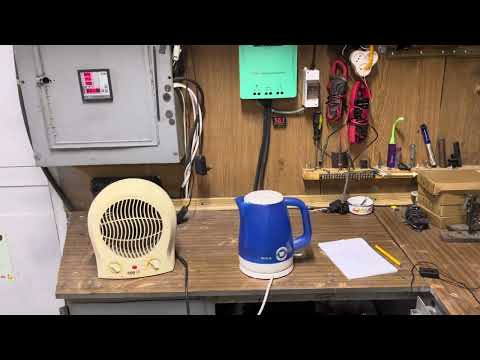 Видео: Система сброса излишков солнечной энергии (1го поколения)