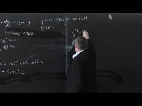 Видео: Волков В. Т. - Дифференциальные уравнения - 10. Собственные значения и собственные функции