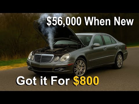 Видео: Я купил Mercedes стоимостью 56 000 долларов за 800 долларов — а потом разобрал двигатель