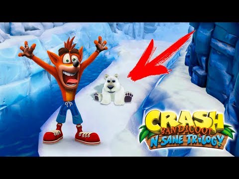 Видео: Уровень Bear Down БЕЗ МЕДВЕДЯ / Bear Down Without the Bear - Crash Bandicoot N. Sane Trilogy [JMP]