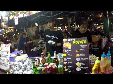 Видео: "Тайский вояж Борисовича". Накануне Рождества. Рынок Banzaan. Patong, Phuket, Thailand (часть 28-1).