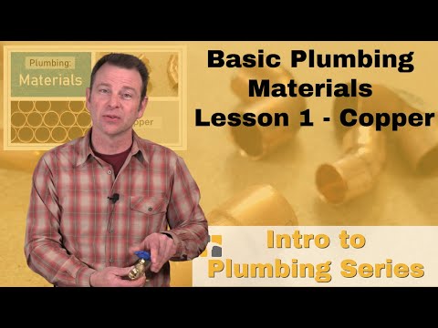 Видео: Урок о медных сантехнических материалах — Введение в серию «Сантехника»