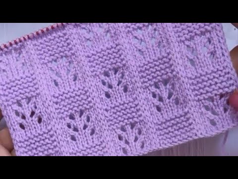 Видео: 📌Интересные современные узоры спицами. Схемы.