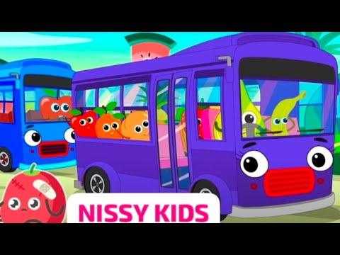 Видео: Колеса автобуса – 3D-мультяшный мультфильм | Детские песенки и стишки