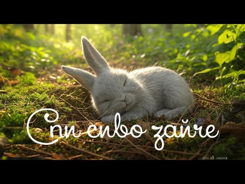 Видео: Спи сиво зайче - Детска песничка от Всезнайко