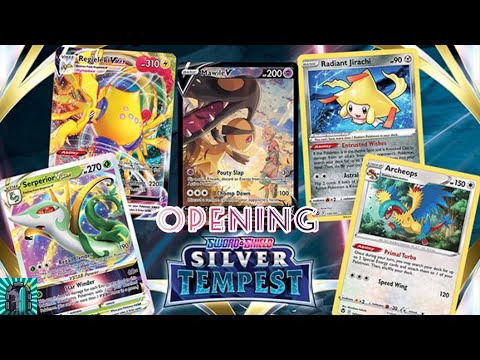 Видео: Открываем дисплей Silver Tempest // Отличный лут ! // Silver Tempest Booster Box Opening