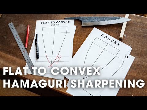 Видео: Плоская, выпуклая и окончательная грубая заточка на зернистости 400–800 — Часть 2 | Как заточить ...