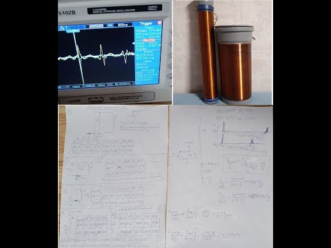 Видео: Волновой процесс в однослойных катушках типа "ВВ", как можно точно увидеть и отличить от "LC".