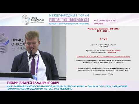 Видео: Первичные лимфомы ЦНС_Губкин А.В.