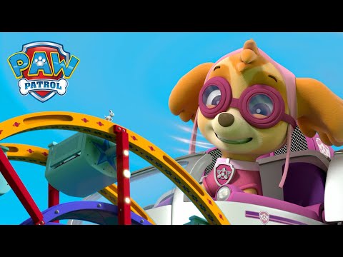 Видео: Скай спасява зайче на върха на виенско колело и още! - PAW Patrol Bulgarian - карикатури за деца
