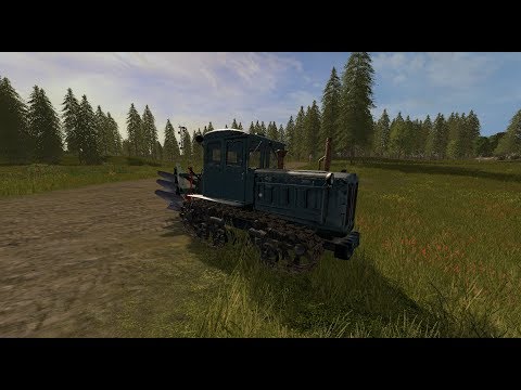 Видео: FS17.Как распахать заросшие травой поля с помощью курсплея.