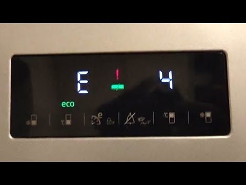 Видео: Ошибка E4 холодильника Beko