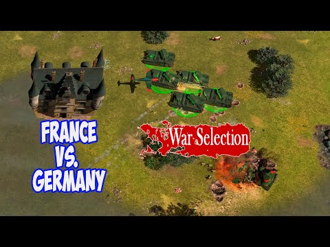 Видео: War Selection. Франция против Германия. (France vs. Germany)