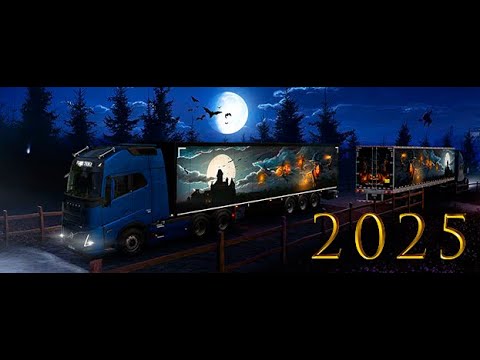 Видео: Событие в ETS2/ATS: Halloween 2025
