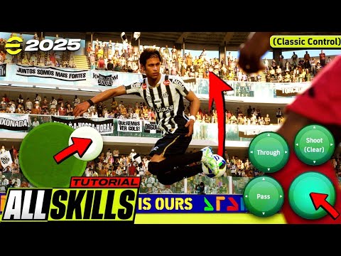 Видео: Учебное пособие по всем навыкам в мобильной версии eFootball 2025