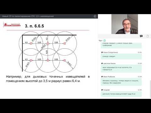 Видео: Вебинар  Новый СП по проектированию СПС: 12+ нововведений.
