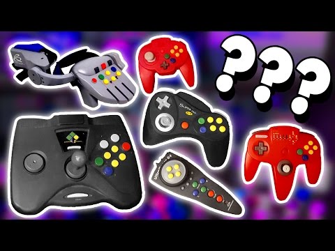 Видео: СТРАННЫЕ контроллеры Nintendo 64!