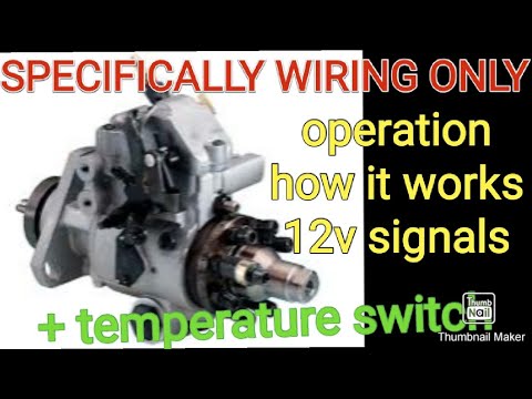 Видео: DB2 Объяснение схемы электропроводки дизельного насоса высокого давления (6.9 + 7.3) и (6.2+6.5) ...