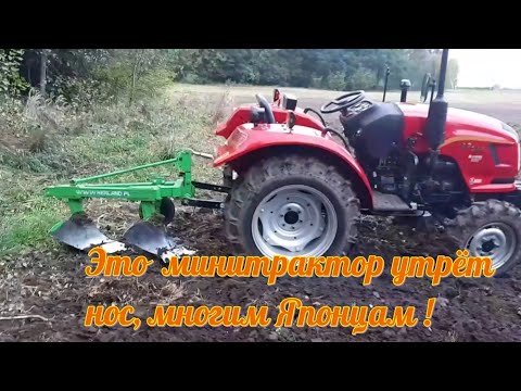 Видео: Готовим землю на зиму! Dongfeng 244 ,плуг kerland PL 2-20.