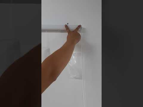 Видео: как установить римский механизм (карниз для римской шторы)