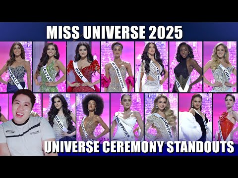 Видео: Выдающиеся участники церемонии «Вселенная» (15 лучших) | Мисс Вселенная 2025