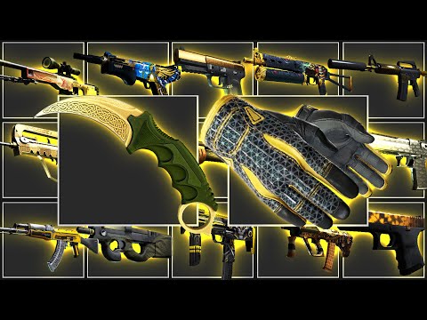 Видео: ЗОЛОТОЙ СЕТ СКИНОВ ЗА 600 000 РУБЛЕЙ В КС ГО! ТОП СОЧЕТАНИЕ СКИНОВ И НОЖА В CS:GO