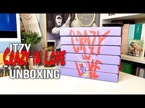 Видео: ITZY 'CRAZY IN LOVE'  Set | Unboxing | Обзор | Распаковка | Анбоксинг