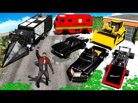 Видео: Собираем РЕДКИЕ ТРАНСПОРТНЫЕ СРЕДСТВА ДЛЯ ОГРАБЛЕНИЙ в GTA 5!