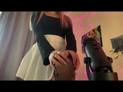 Видео: 👗ASMR Скретчинг по одежде,колготкам,туфелькам/fabric scratching,nylon,shoes