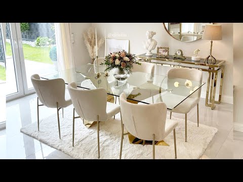 Видео: Идеи для столовой / Последние образы красивой столовой / ДИЗАЙН ИНТЕРЬЕРА / ДОМАШНИЙ ДЕКОР
