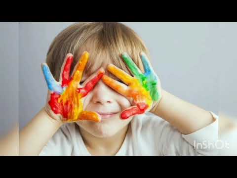 Видео: "Овочі" нетрадиційна техніка малювання долоньками.