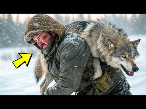 Видео: ВОЛК ПРИВЁЛ СТАЮ И СПАС ЧЕЛОВЕКА! Мистическая история из Сибири