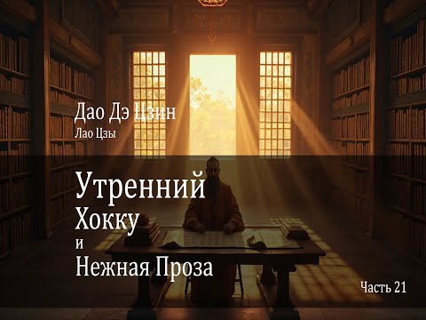 Видео: Лао Цзы. Дао Дэ Цзин. Главы 16, 17, 18. "Утренний Хокку и Нежная Проза". Часть 21