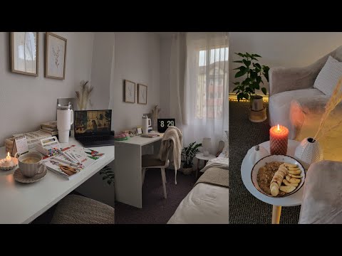 Видео: Октябрьские дни дома 🍂| здоровый завтрак, приготовление кофты,домашнее задание, уютно и расслабляюще