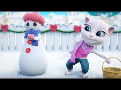 Видео: Моя Говорящая Анджела Зимние Образы