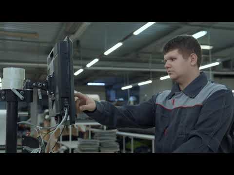 Видео: Производство офисных кресел «Бюрократ»