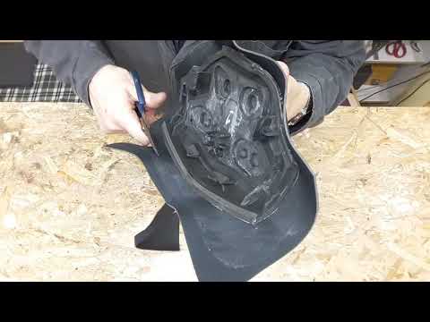 Видео: Как обтянуть крышку руля на газели одним куском