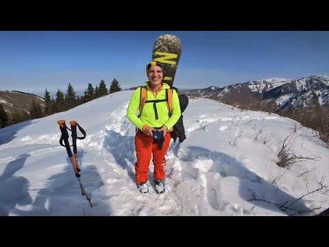 Видео: 2025, 9 февраля. Бутпакинг на гору вдоль Волчьей тропы по южному склону