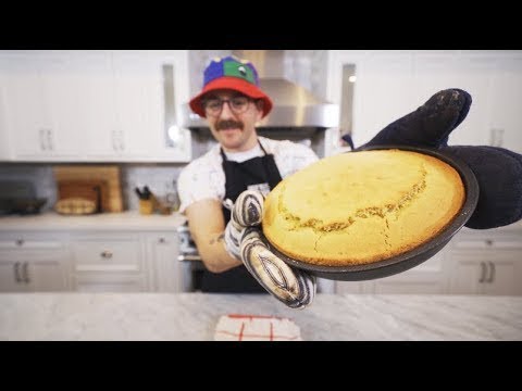 Видео: "Готовлю вкусный кукурузный хлеб" - Веганские рецепты