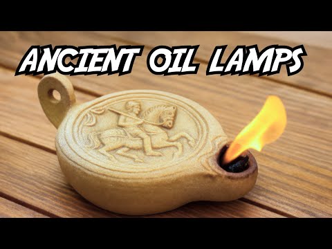 Видео: Как использовались древние масляные лампы?