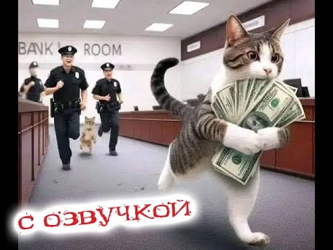 Видео: ПРИКОЛЫ С КОТАМИ! с озвучкой! Смешное видео с котами! Самые смешные животные!