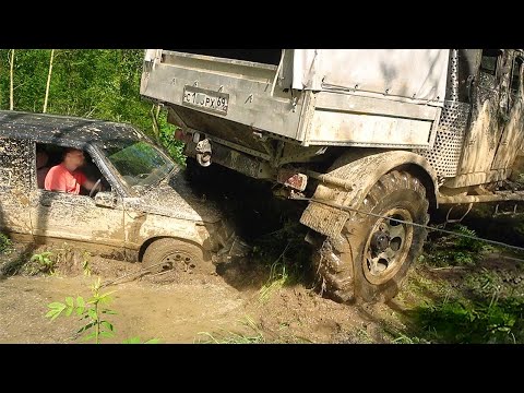 Видео: ГРУЗОВИК НАЕХАЛ на внедорожник Неожиданный финал на оффроад покатушке с каналом НЕ ТОРМОЗИ