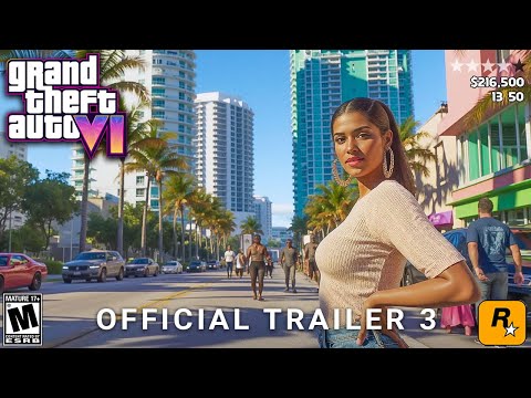 Видео: Официальные новости GTA 6 – приближается третий трейлер и объявление даты релиза!