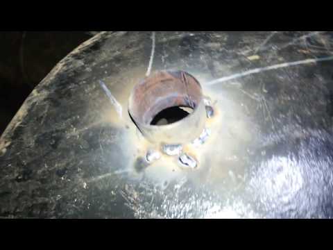 Видео: Установка подшипника большего размера без токарки на дисковом окучнике.