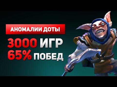 Видео: Meepo 3000 Игр 65% Побед - Аномалии доты