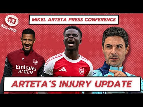 Видео: Последние новости «Арсенала»: новости Салибы и Мартинелли | Усиление Саки и Уайта | Надежда Артет...