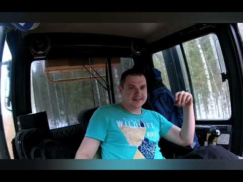 Видео: Dressta TD14M. Обзор бульдозера и работа на нем.